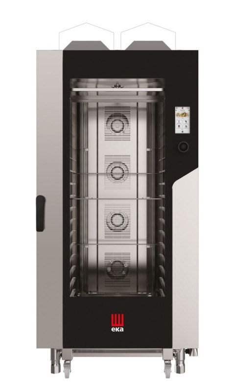 Piec konwekcyjno-parowy Millennial Touch Screen BAKERY 16x600x400 gazowy, z bezpośrednim natryskiem, ekranem dotykowym z systeme