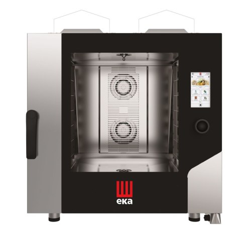 Piec konwekcyjno - parowy Millennial Touch Screen BAKERY 6 x 600 x 400 gazowy, z bezpośrednim natryskiem, ekranem dotykowym z sy