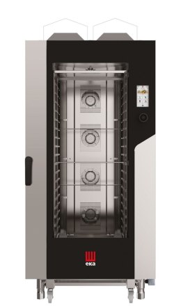 Piec konwekcyjno - parowy Millennial Touch Screen GASTRO 20 x GN 1/1 gazowy z bezpośrednim natryskiem, ekranem dotykowym, sys