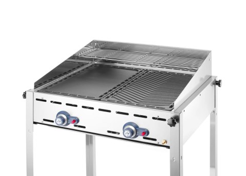 Płyta grillowa żeliwna dwustronna HENDI GN 1/1 325x530mm