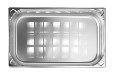 Pojemnik GN 1/1 Kitchen Line perforowany - 530x325 mm 100 mm Hendi