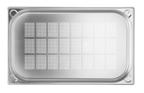 Pojemnik GN 1/1 Kitchen Line perforowany - 530x325 mm 40 mm Hendi