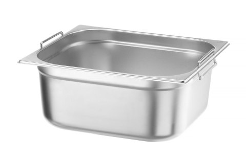 Pojemnik GN 2/3 z chowanymi uchwytami - 354x325 mm 13L Hendi