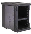 Pojemnik termoizolacyjny Cam GoBox ładowany od przodu, GN 1/1, 86 l, Cambro, GN 1/1, 86L, czarny, 640x440x(H)625mm