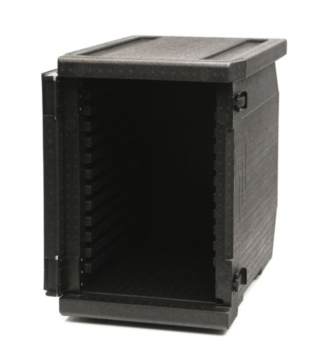 Pojemnik termoizolacyjny Cam GoBox ładowany od przodu, GN 1/1, 86 l, Cambro, GN 1/1, 86L, czarny, 640x440x(H)625mm