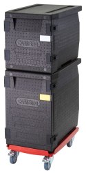 Pojemnik termoizolacyjny Cam GoBox ładowany od przodu, GN 1/1, 86 l, Cambro, GN 1/1, 86L, czarny, 640x440x(H)625mm