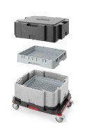 Pojemnik termoizolacyjny wielofunkcyjny Cam GoBox®, Cambro, szary