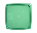 Pokrywka do pojemnika CamSquares Fresh Pro, Cambro, do pojemników 1,9l i 3,8l, zielony, 191x191x(H)19mm