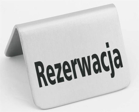 Tabliczka informacyjna "Rezerwacja" Hendi