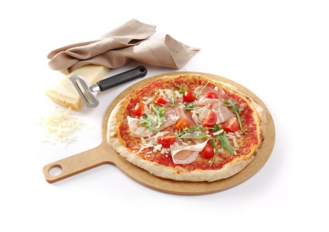 Deska do pizzy z uchwytem - śr.305 mm, (H) 6 mm Hendi