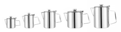 Dzbanek do kawy/herbaty z pokrywką, HENDI, 1,4L, o126x(H)185mm Hendi