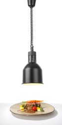 Lampa do podgrzewania potraw- wisząca, cylindryczna średnica 175x(H)250, czarna Hendi
