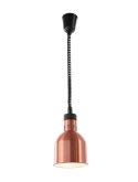 Lampa do podgrzewania potraw - wisząca - śr.175x(H)250mm miedziana Hendi