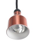 Lampa do podgrzewania potraw - wisząca - śr.175x(H)250mm miedziana Hendi