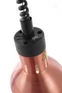Lampa do podgrzewania potraw - wisząca - śr.175x(H)250mm miedziana Hendi