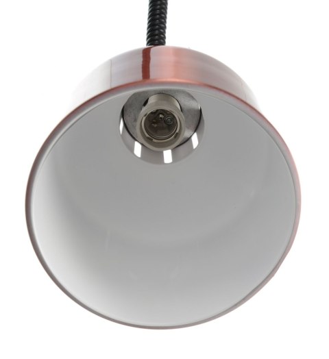 Lampa do podgrzewania potraw - wisząca - śr.175x(H)250mm miedziana Hendi