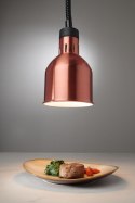 Lampa do podgrzewania potraw - wisząca - śr.175x(H)250mm miedziana Hendi