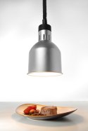 Lampa do podgrzewania potraw - wisząca - śr.175x(H)250mm srebrna Hendi