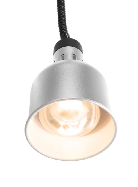 Lampa do podgrzewania potraw - wisząca - śr.175x(H)250mm srebrna Hendi