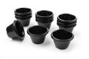 Miseczka ramekin 45 ml, zestaw 12 szt. czarna Hendi