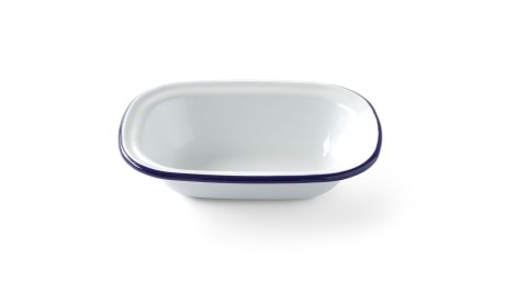 Naczynie prostokątne emaliowane 175x130 mm Hendi