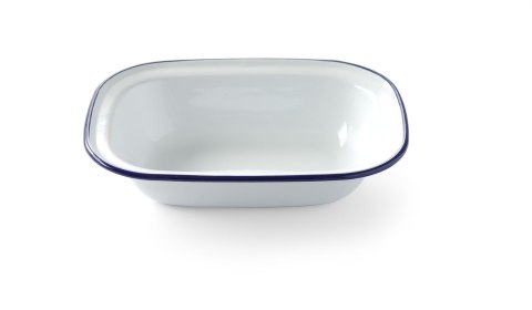 Naczynie prostokątne emaliowane 215x160 mm Hendi