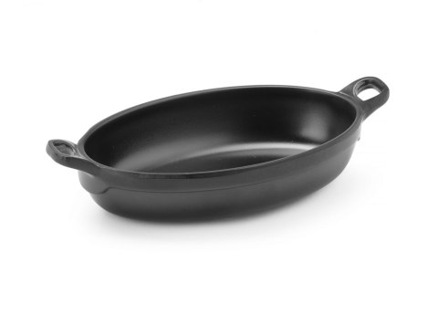 Rondelek czarny Little Chef mini - owalny Hendi