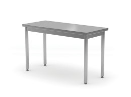 Stół centralny bez półki - skręcany, głębokość 600 mm, HENDI, Kitchen Line, 800x600x(H)850mm Hendi