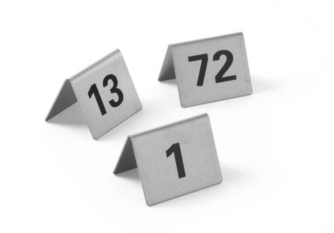Tabliczka informacyjna z numerem 1-12 Hendi