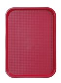 Taca z polipropylenu - FAST FOOD 305x415 mm czerwona Hendi