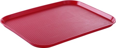 Taca z polipropylenu - FAST FOOD 350x450 czerwona Hendi