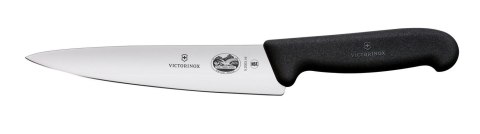 Victorinox Fibrox Nóż kuchenny, szerokie ostrze, 19 cm, czarny Hendi
