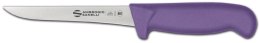 Ambrogio Sanelli Supra Colore, nóż do trybowania, wąski, FIOLETOWY, 14 cm