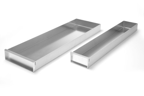 Blacha aluminiowa cukiernicza - zamykana 580x100x(H)50 Hendi