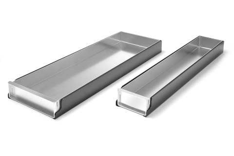 Blacha aluminiowa cukiernicza - zamykana 580x100x(H)50 Hendi