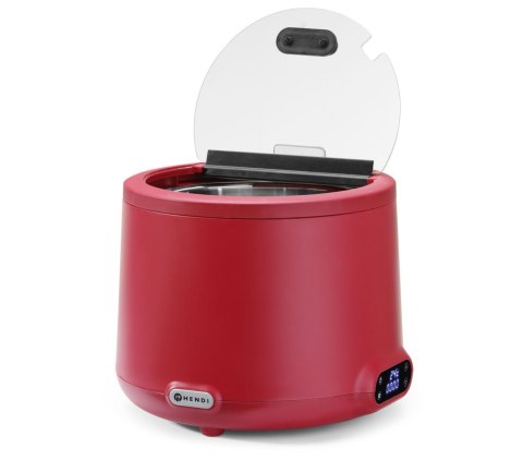 Kociołek do zupy UNIQ, HENDI, 8L, czerwony, 220-240V/500W, ?365x(H)325mm