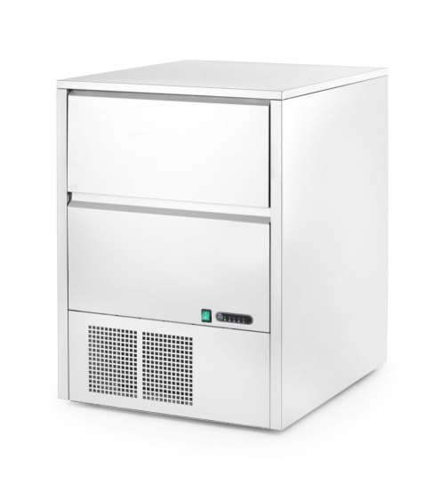 Kostkarka do lodu, Arktic, srebrny, 230V/630W, 715x605x(H)835mm