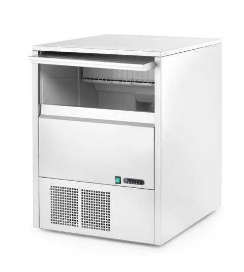 Kostkarka do lodu, Arktic, srebrny, 230V/630W, 715x605x(H)835mm