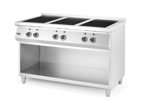 Kuchenka indukcyjna z 6 polami grzewczymi, HENDI, 400V/25500W, 1200x700x(H)890mm