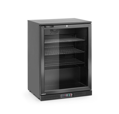 Lodówka barowa 1-drzwiowa, Arktic, 105L, czarny, 220-240V/120W, 600x530x(H)870mm