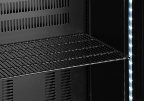 Lodówka barowa 1-drzwiowa, Arktic, 243L, czarny, 220-240V/195W, 600x530x(H)1820mm