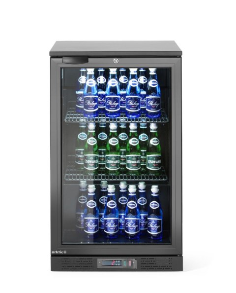 Lodówka barowa 1-drzwiowa, Arktic, 86L, czarny, 220-240V/120W, 500x530x(H)870mm