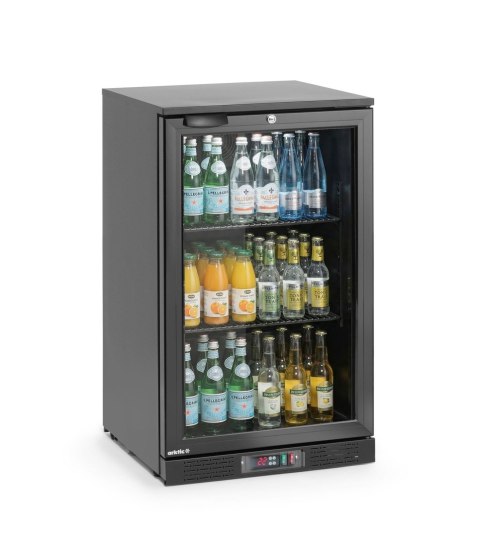 Lodówka barowa 1-drzwiowa, Arktic, 86L, czarny, 220-240V/120W, 500x530x(H)870mm