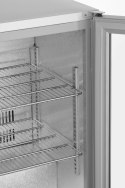 Lodówka barowa podblatowa 1-drzwiowa, Arktic, 75L, srebrny, 220-240V/120W, 530x500x(H)840mm