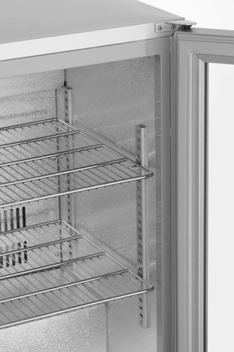 Lodówka barowa podblatowa 1-drzwiowa, Arktic, 75L, srebrny, 220-240V/120W, 530x500x(H)840mm