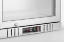 Lodówka barowa podblatowa 1-drzwiowa, Arktic, 75L, srebrny, 220-240V/120W, 530x500x(H)840mm