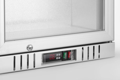 Lodówka barowa podblatowa 1-drzwiowa, Arktic, 75L, srebrny, 220-240V/120W, 530x500x(H)840mm