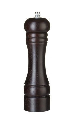 Młynek do pieprzu drewniany, HENDI, ciemne drewno, o57x(H)215mm Hendi