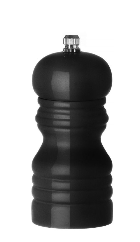 Młynek do pieprzu drewniany, HENDI, czarny, o50x(H)113mm Hendi