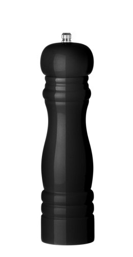Młynek do pieprzu drewniany, HENDI, czarny, o55x(H)215mm Hendi